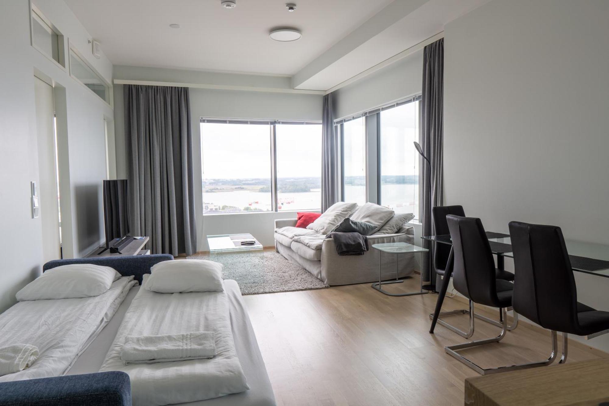 18Th Floor Helsinki High Point 1 Bdr Apartment With City View - Free Garage Parking Екстер'єр фото